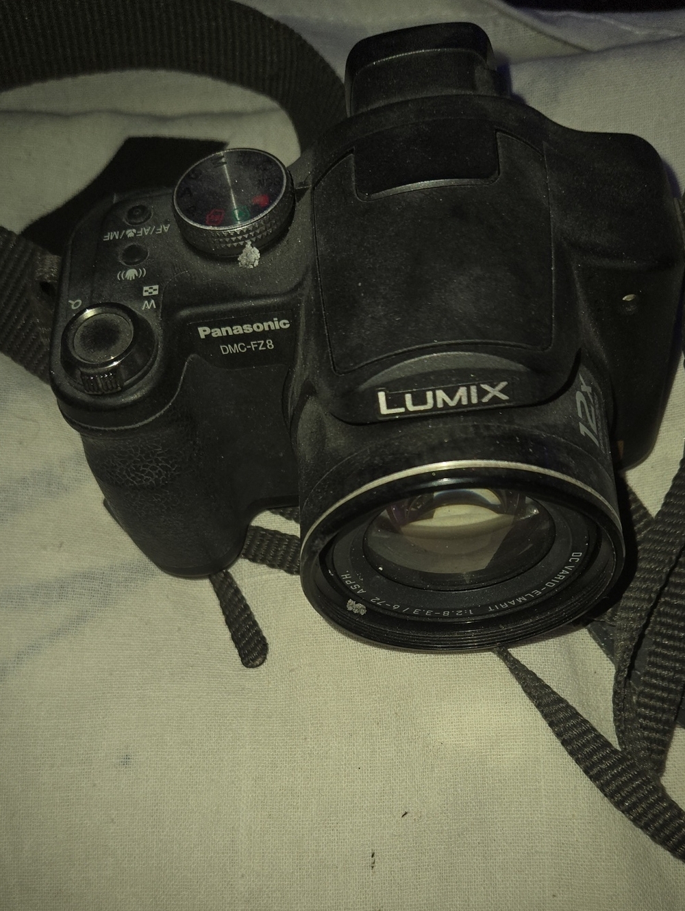 Panasonic Lumix DMC-FZ8 Bridge Camera - Black